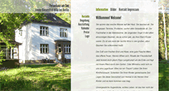 Desktop Screenshot of kleine-villa-am-see.de